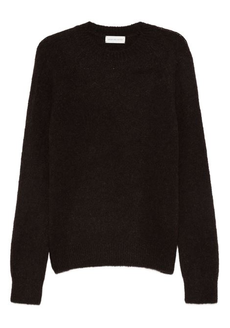 03250 melbourne 2709 m.k sweater man dark brown DRIES VAN NOTEN | 252-021223-2709704